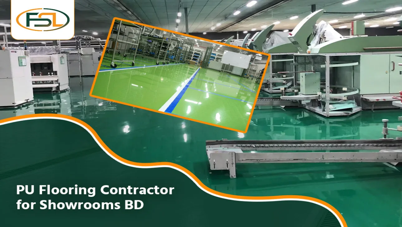 PU Flooring Contractor for Showrooms BD