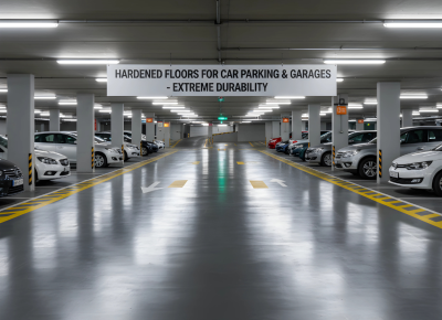Car parking areas and garages
