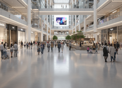 Commercial complexes and shopping malls