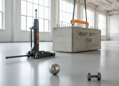 Enhances load-bearing capacity of concrete floors