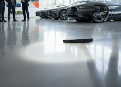 Protects surface from dusting and wear