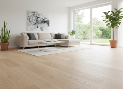Residential areas requiring hygienic, durable flooring