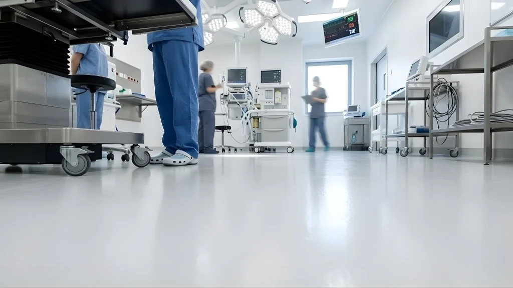 Healthcare Spaces for PU Floor
