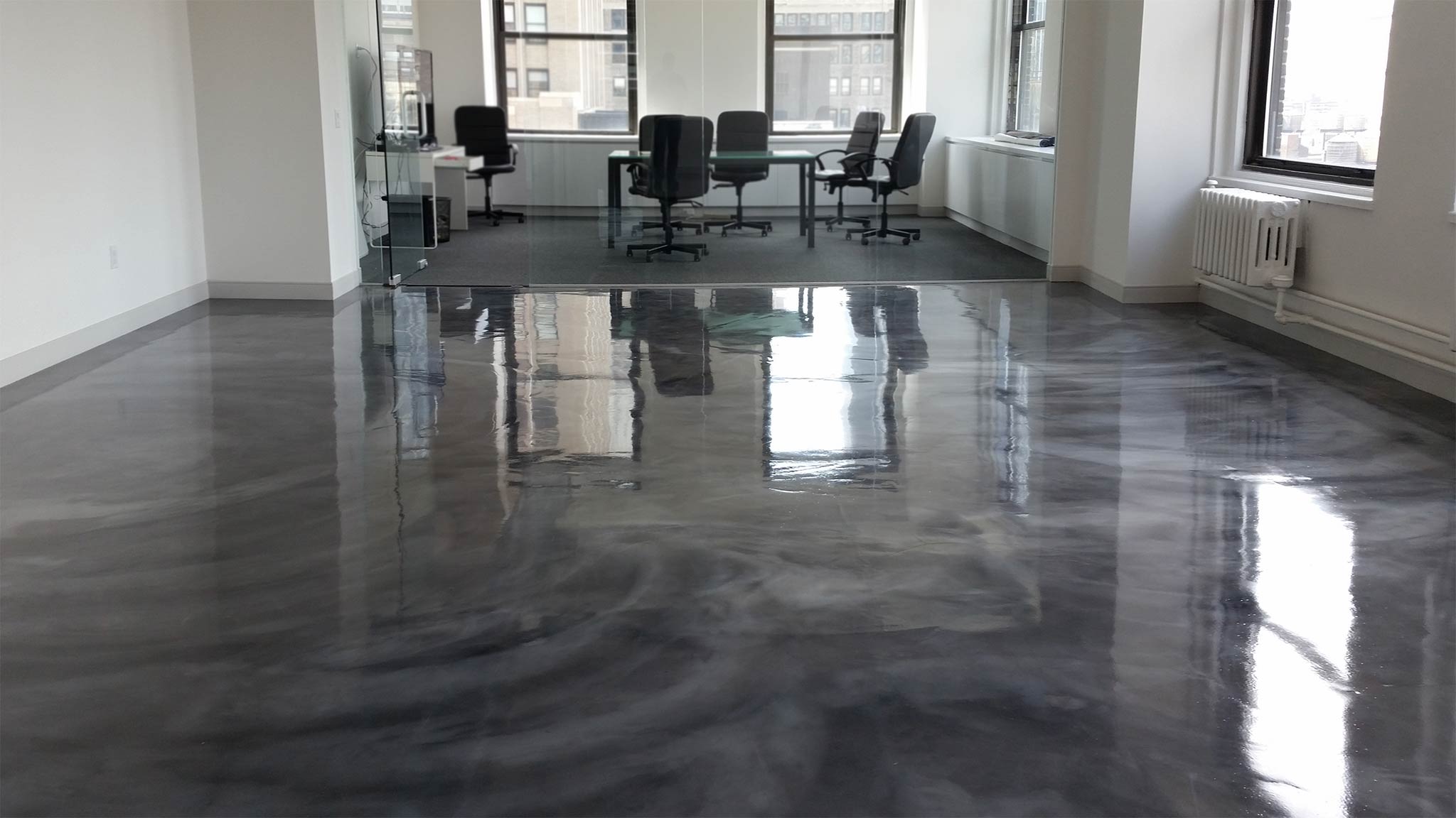 Metallic Epoxy Flooring Solution